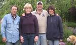 Linda & Paul with Jack & Kelly and dog